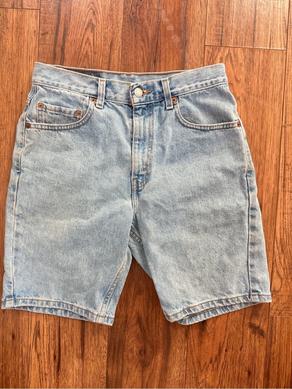& Other Stories Light Blue Denim Jean Shorts